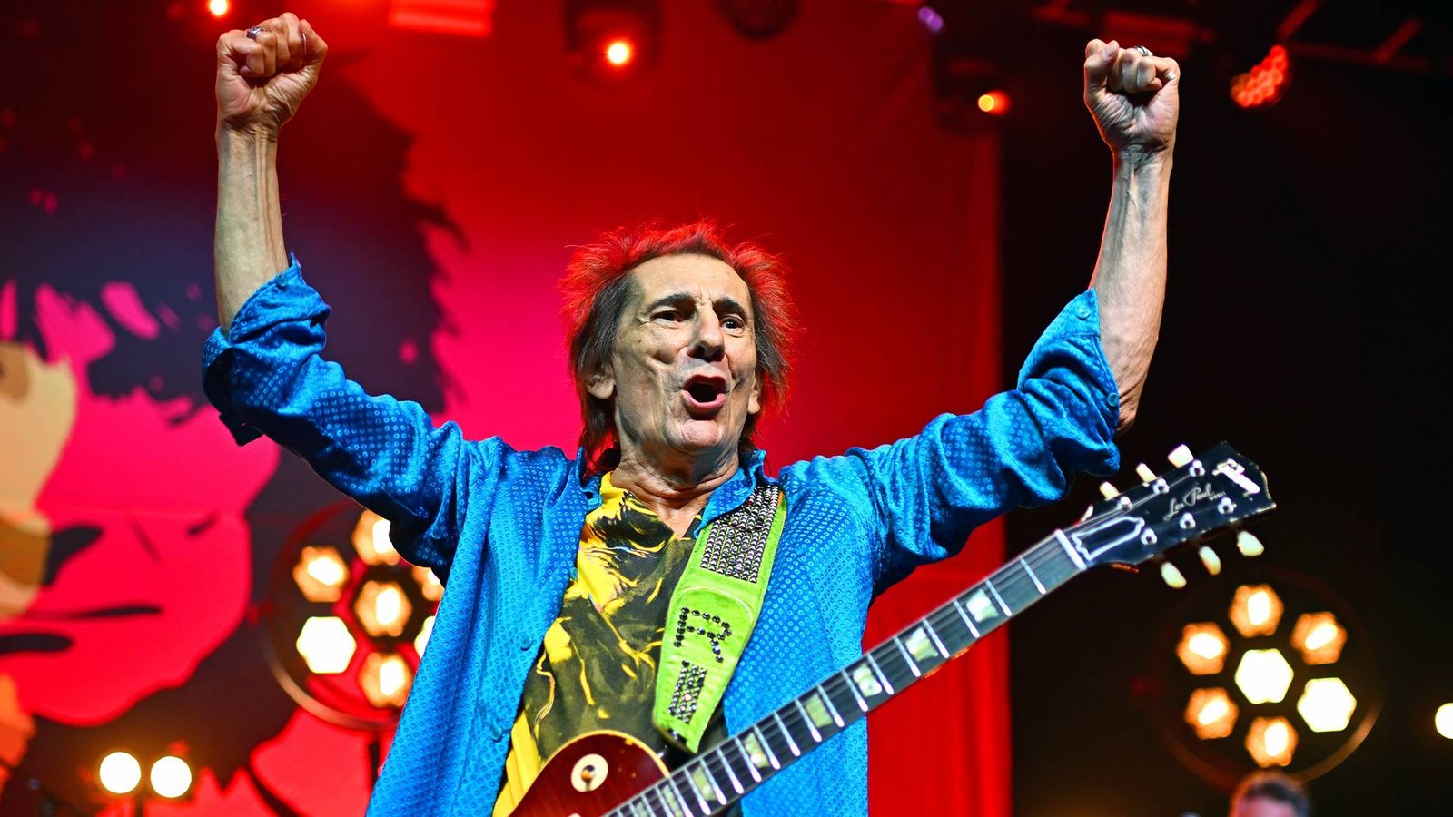 Ronnie Wood & His Band Featuring Imelda May Perform At O2 Forum Kentish Town